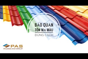 Lưu ý khi bảo quản tôn mạ màu để đảm bảo tuổi thọ tôn