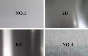 Các loại bề mặt inox