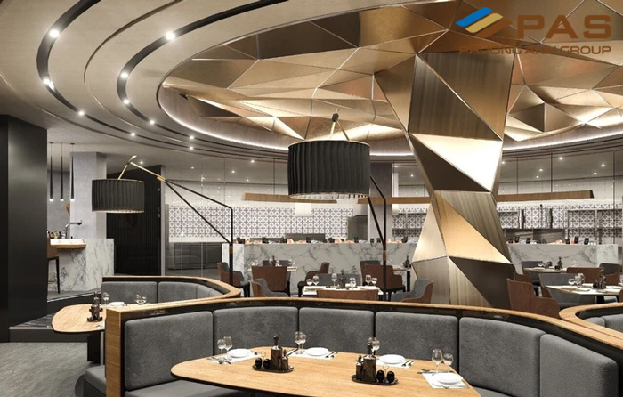 ung dung inox 304 trong trang tri noi that